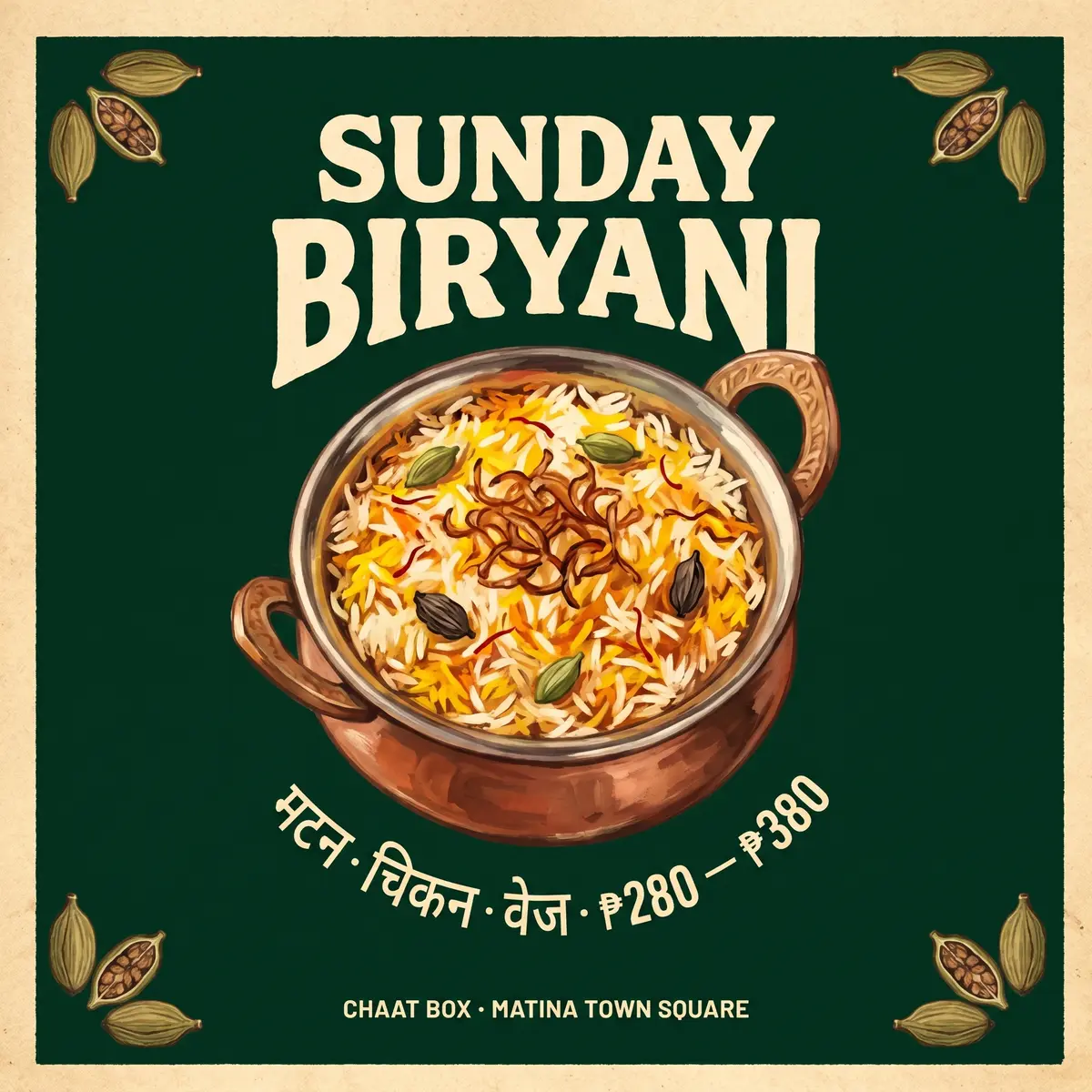 Sunday Biryani poster