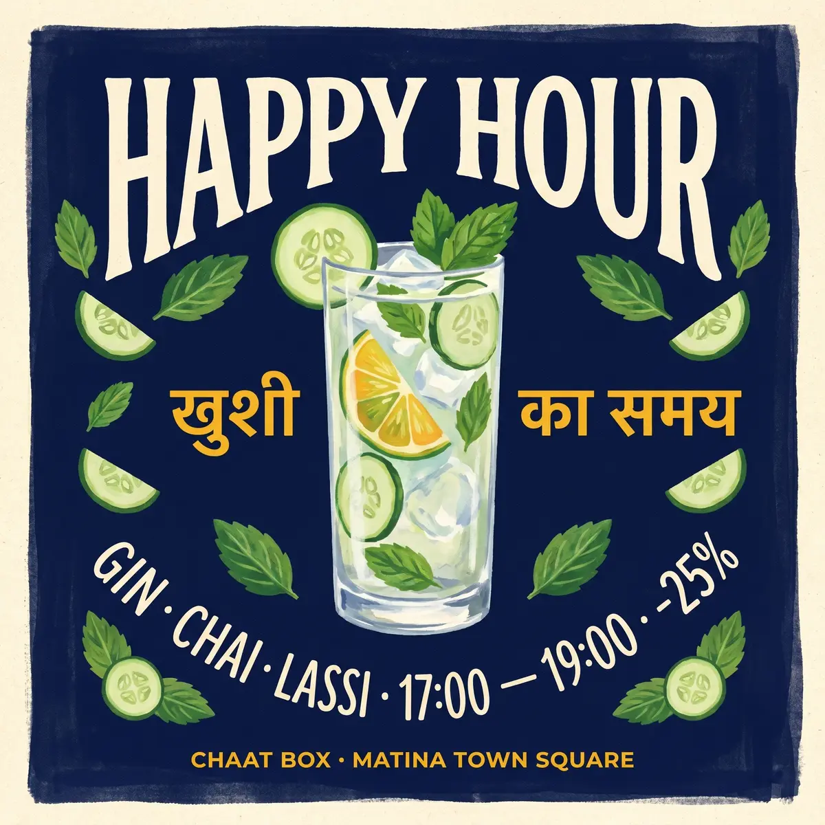 Happy Hour poster